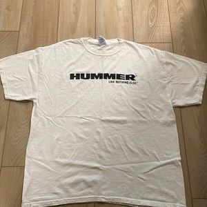 Hummer tee shirt.